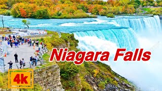 Niagara Falls Walking Tour American Side।4k walking Tour। [ 4K HD 60fps ] #niagarafalls #walkingtour