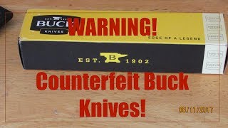 Did I Buy A Fake Buck Knife?! How To Tell