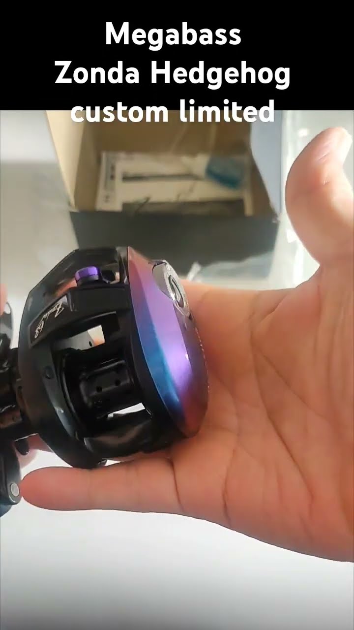 Megabass Zonda68 Hedgehog Custom, 2013 Limited - Casting Reels