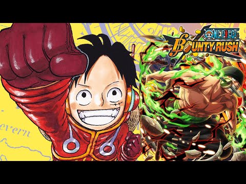 Видео: Воздушный онигири с резиной!! | Egghead Luffy/EX Onigashima Zoro Gameplay | One Piece: Bounty Rush