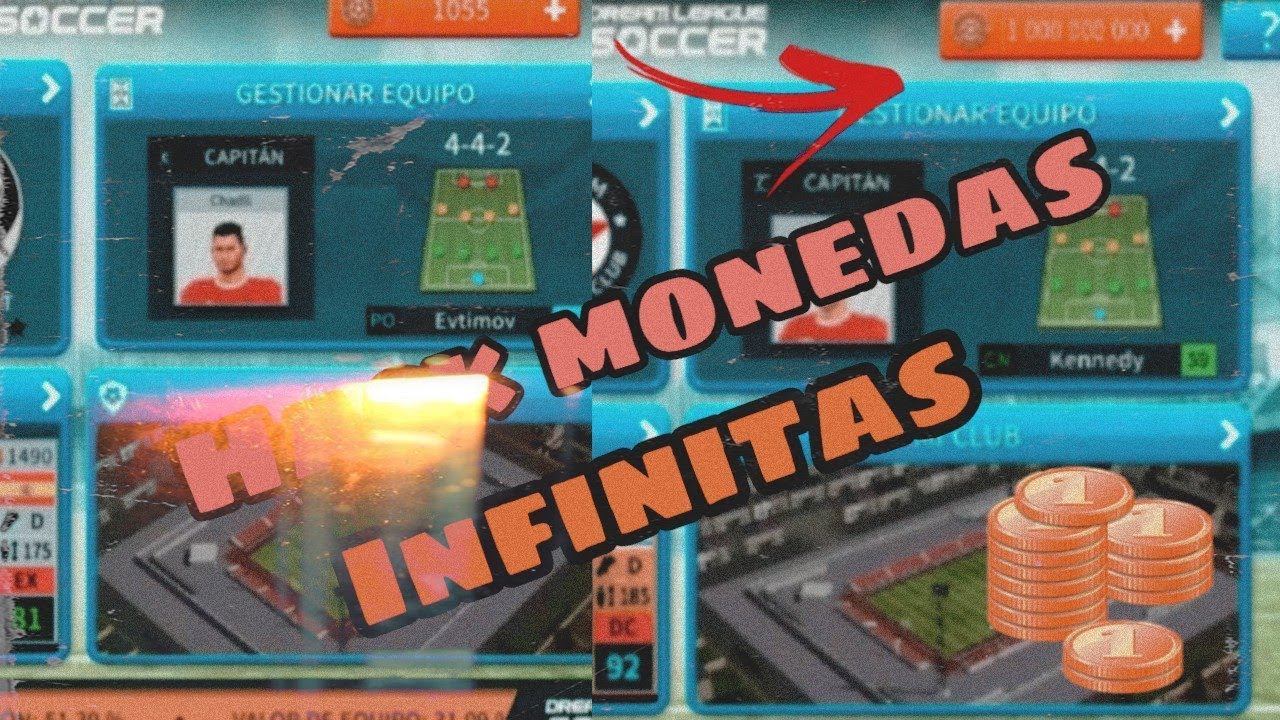 Como tener monedas infinitas en Dream League Soccer 2019 - YouTube