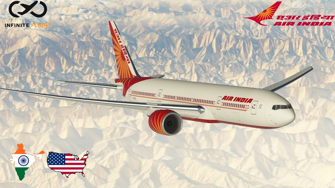 Infinite Flight: Delhi (DEL) to San Francisco (SFO) | TIMELAPSE | Air ...