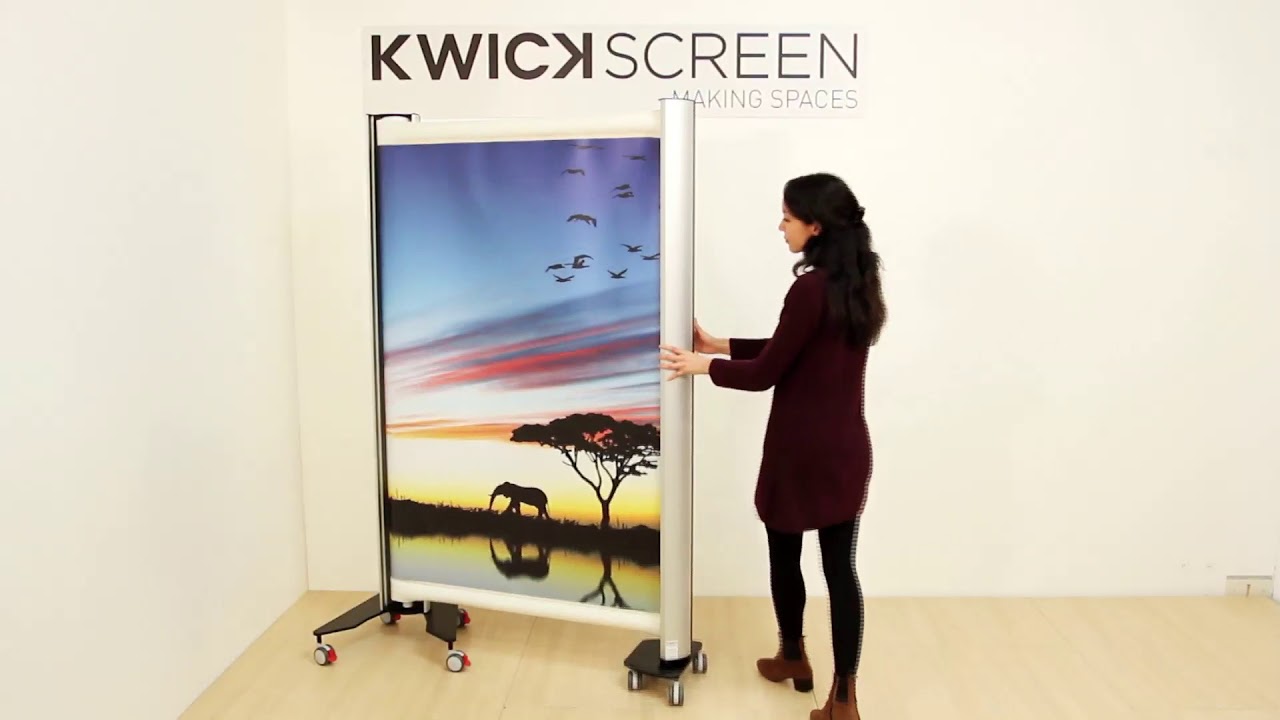 Intermediate use of a KwickScreen YouTube