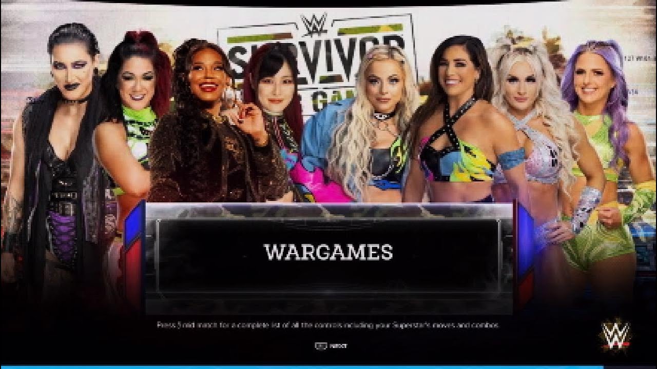 Wwe2k24  WarGame Womens Match