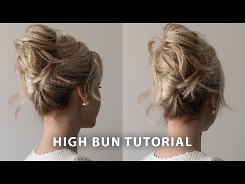 Watch this until the end! Here I have given a peek into my tutorial on... | High  Bun Tutorial | TikTok