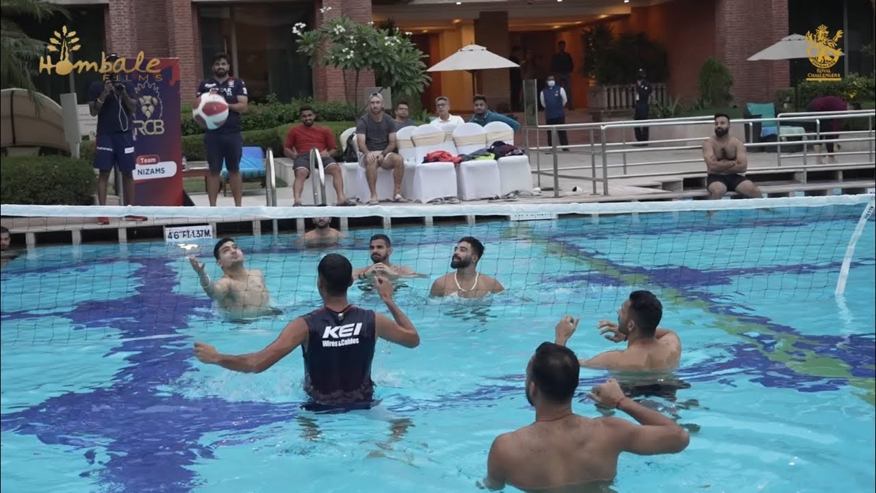 RCB Team Bonding by the Poolside  Bold Diaries