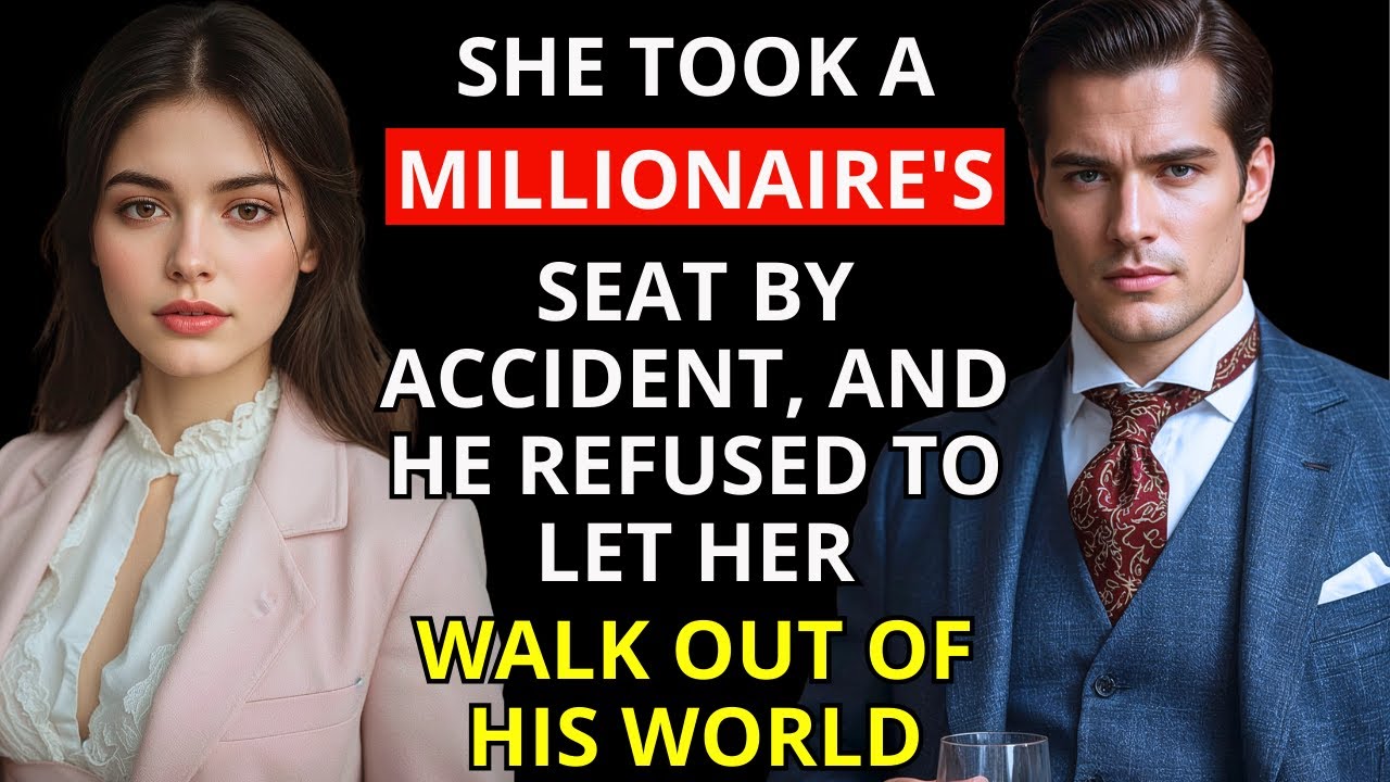 She Took A Millionaire's Seat By Accident... And He Refused To Let Her Walk Out Of His World