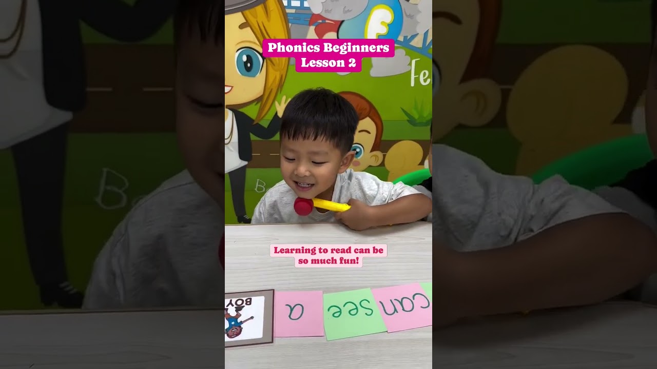 🌟 Phonics Beginners Lesson 2 – Learning to Read is So Much Fun! 📖  “I Want Another One!” 😆