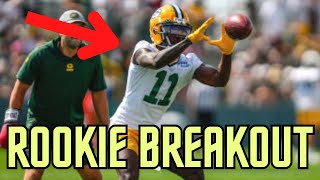 Jayden Reed CRUSHING Drills At Green Bay Packers Training Camp | 2023 Dynasty Fantasy Football