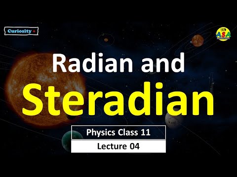 Radian and Steradian