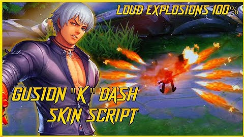 (Gloo Patch) Gusion KOF With Loud Explosion Sound 100% Script Skin No Password - Patch Beatrix