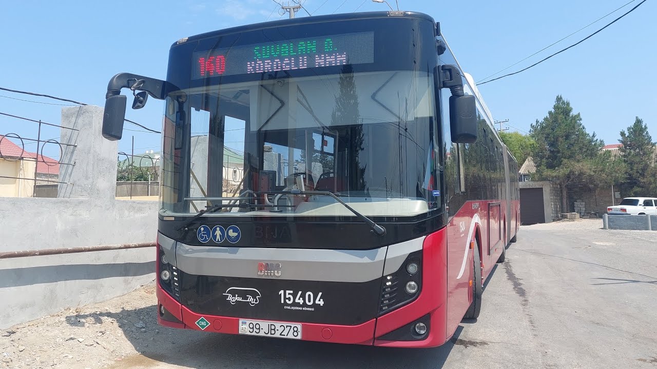 Bakı:(140 saylı avtobus):Səfər:(Koroğlu NMM-Şüvəlan q)