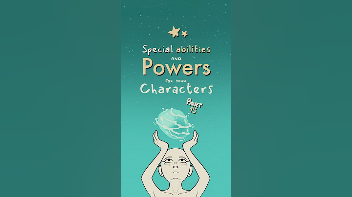 special ability and power ideas for your characters, part 15 🐆#writing #oc #originalcharacter