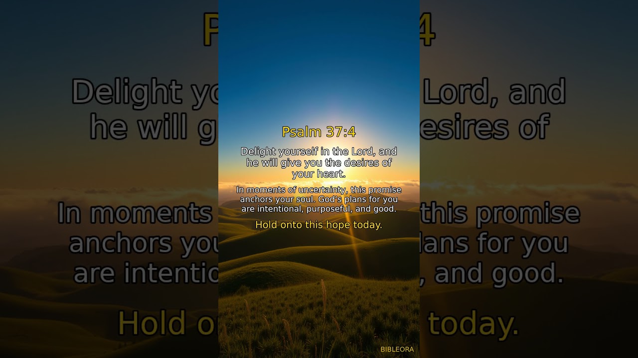 God's Word: Worship | Psalms 37