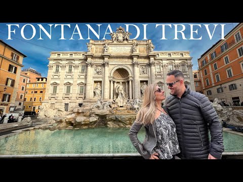 Vídeo: Visitando a Fontana di Trevi em Roma, Itália