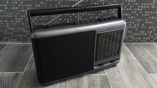 Тест вінтажного радіо GRUNDIG Concert Boy 235 - 1991 рік випуску.