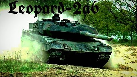 LEOPARD-2A6 🇩🇪 MBT IN ACTION