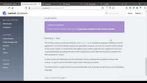 Installing Inertia.js + Vue.js for Laravel Jetstream