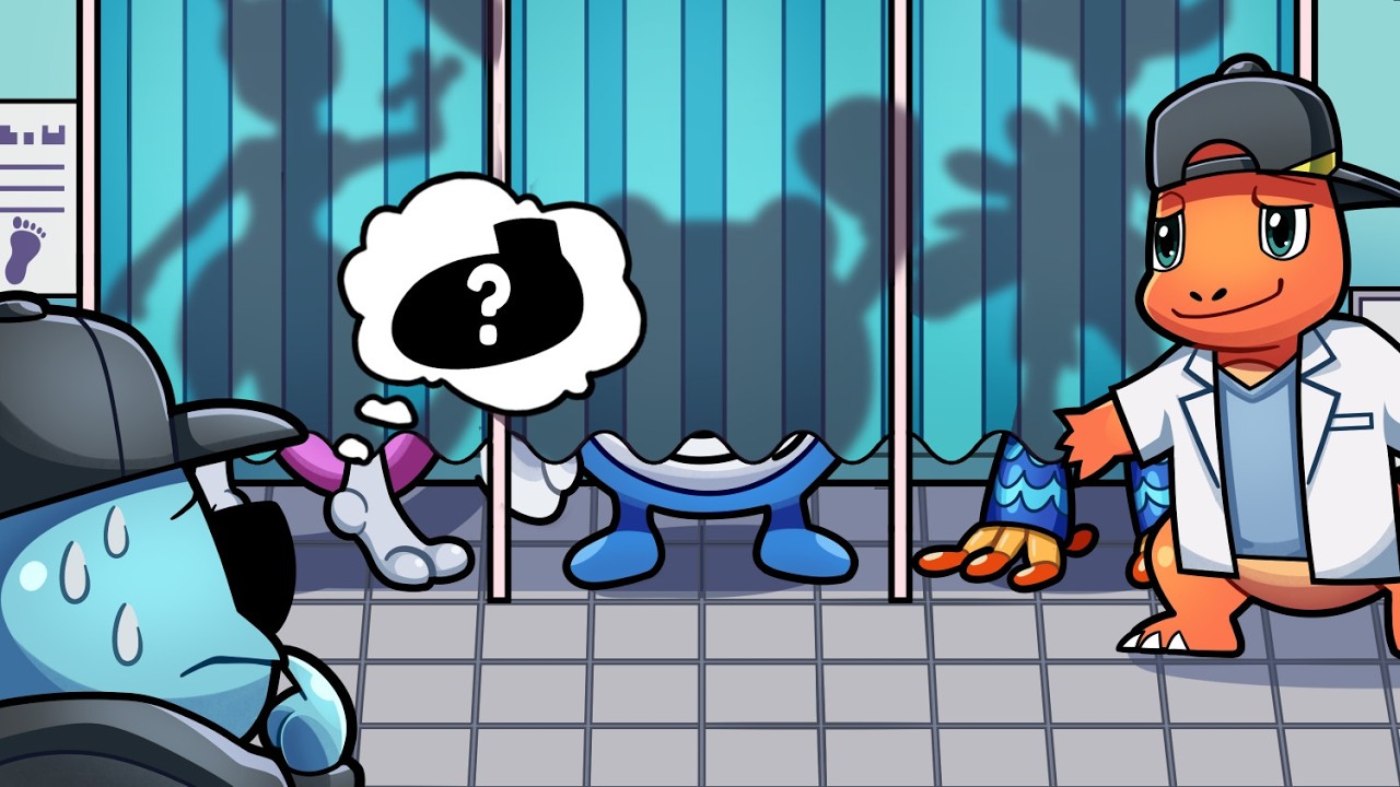 We Choose Starting Pokemon Based off their FEET... Then We FIGHT!