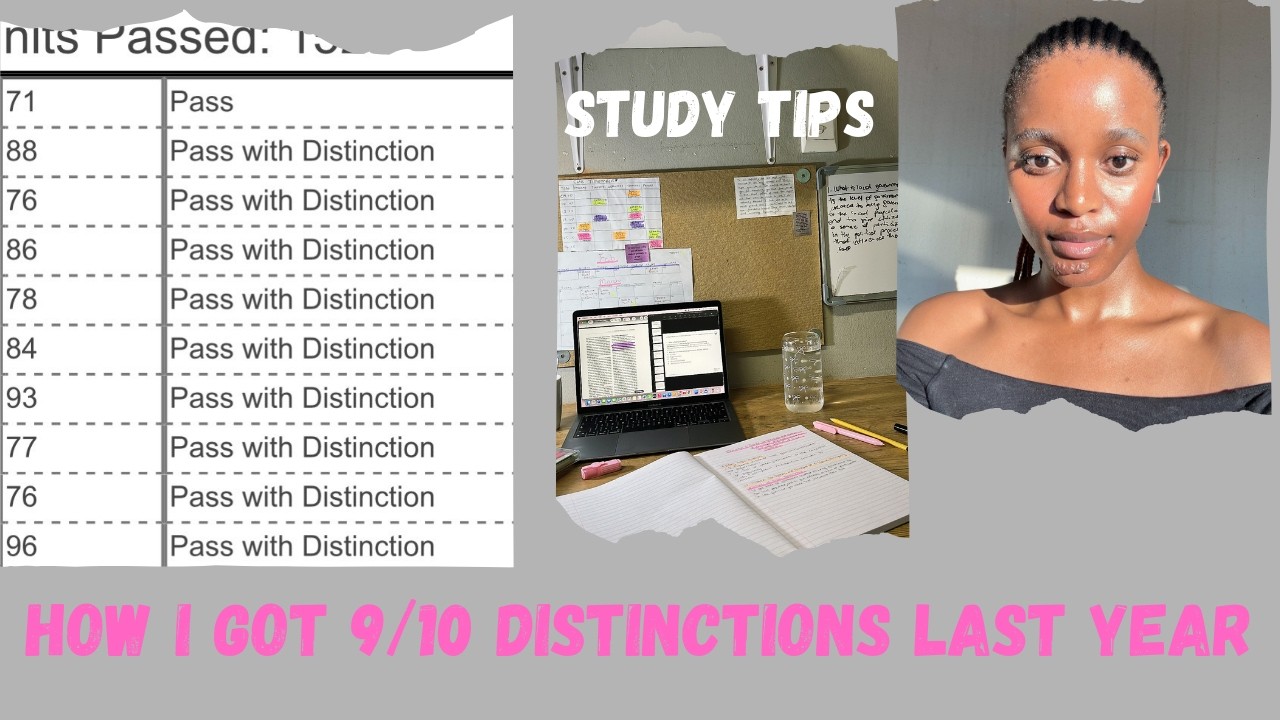 Uni diaries: How I got 9/10 distinctions last year + study tips| spend a few days with me.