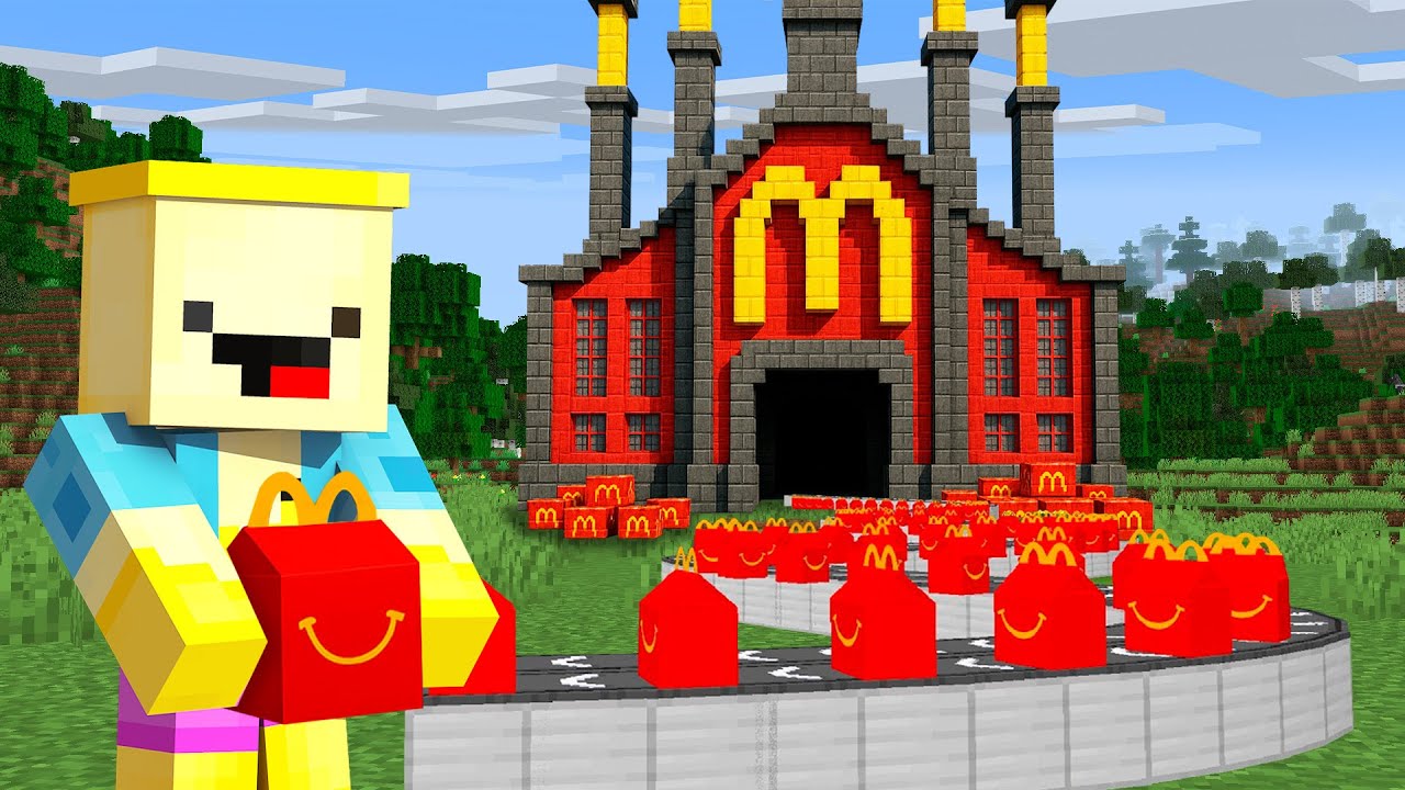 J’ai Ouvert un Mcdo pour Devenir le plus RICHE sur Minecraft !