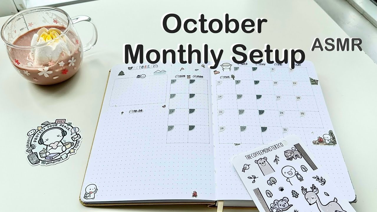 October Monthly Setup