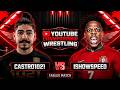 Castro1021 vs IShowSpeed - Tables Match - YouTube Championship Wrestling - WWE 2k24