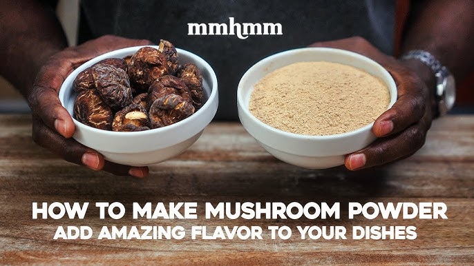 Homemade Mushroom Powder Seasoning 