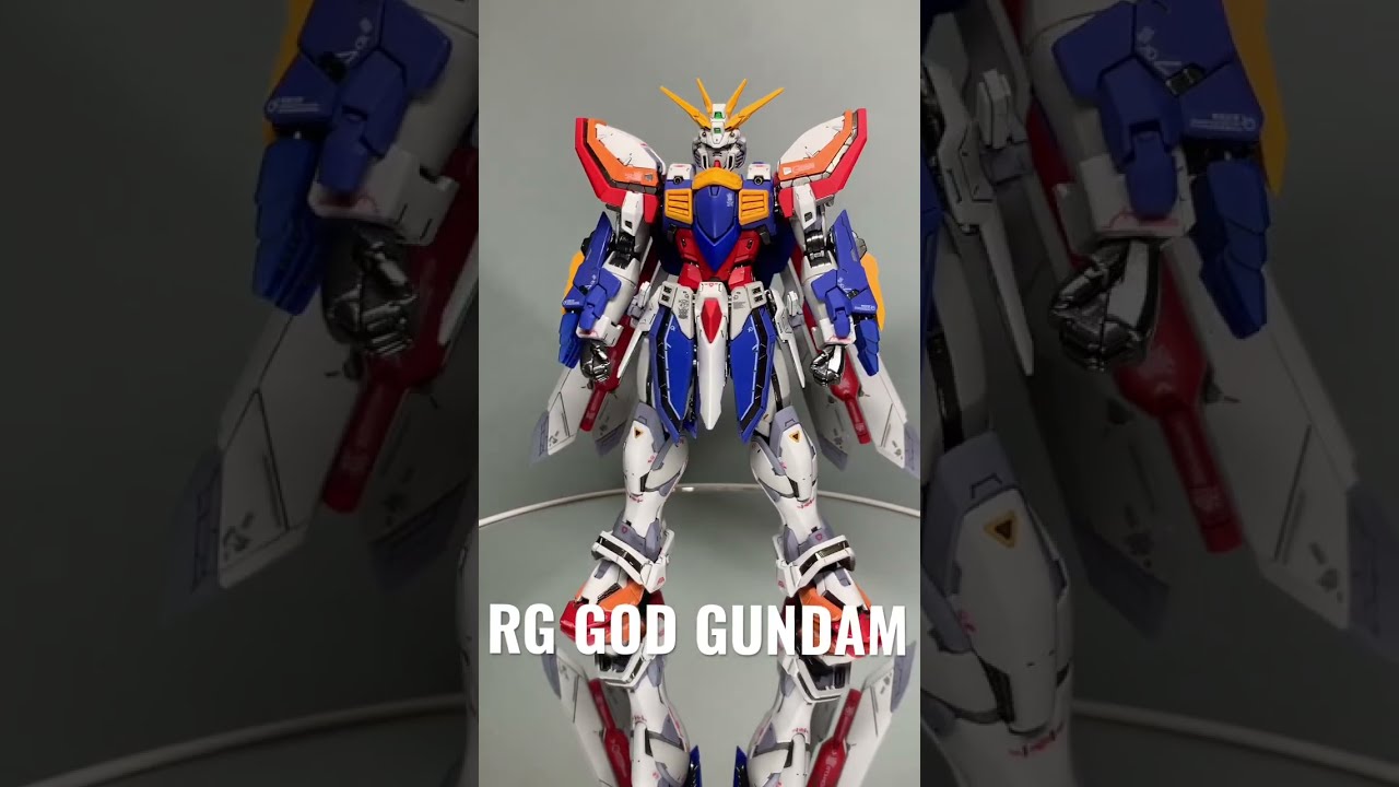 ガンプラ RG ゴッドガンダム 全塗装 完成品 - メルカリ