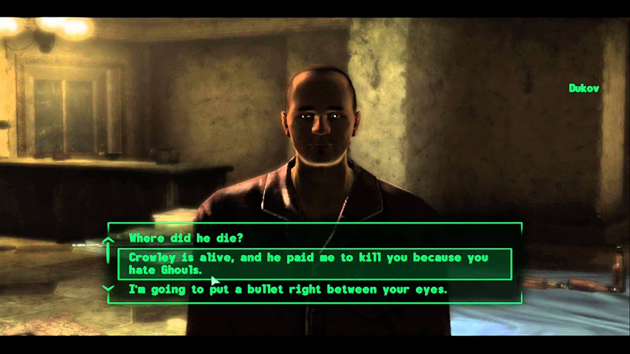 Dukov's Place (Fallout 3) YouTube