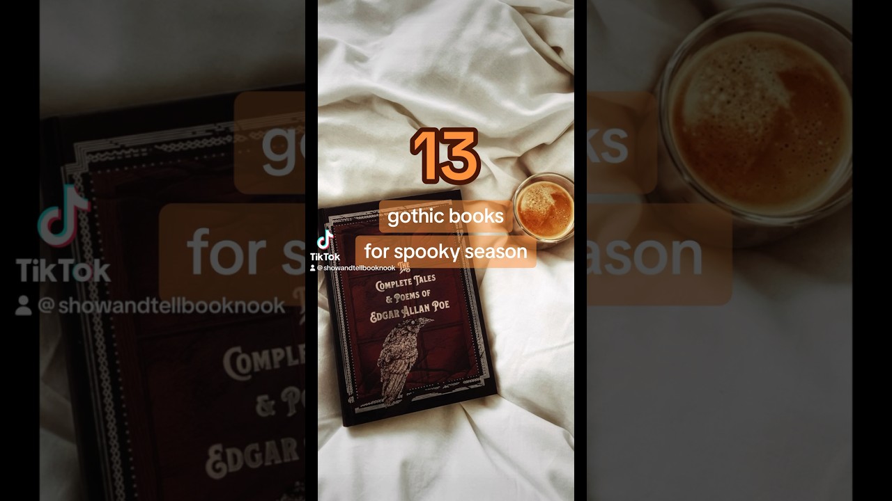 13 gothic book recommendations for Halloween! 