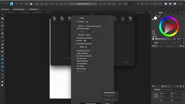 How to setup SVG export in affinity
