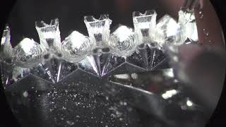 Optic Micro Diamond Setting- Fishtail Ring Pave Full Video