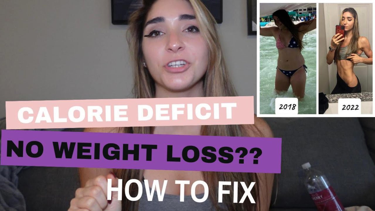Why you're not losing weight in a calorie deficit [HOW TO FIX] - YouTube