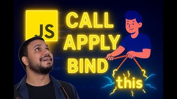 ⚡ Call, Apply, Bind — The Trio That Controls this!