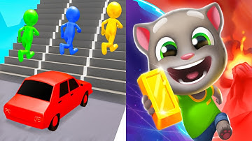 Shape shifting VS Talking Tom Time Rush - All Level Gameplay Walkthrough Android iOS Ep11