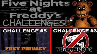 Five Nights at Freddys with Challenges