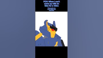 I NEED MORE VIDEO IDEAS PLEASE 💥💡 transformers prime Dreadwing 2D animation skit #transformers