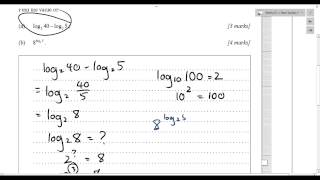 Maths SL May 2013 Paper 1 TZ1 Q7