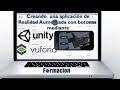 Creando  una app de  Realidad aumentada con botones mediante Unity y  Vuforia