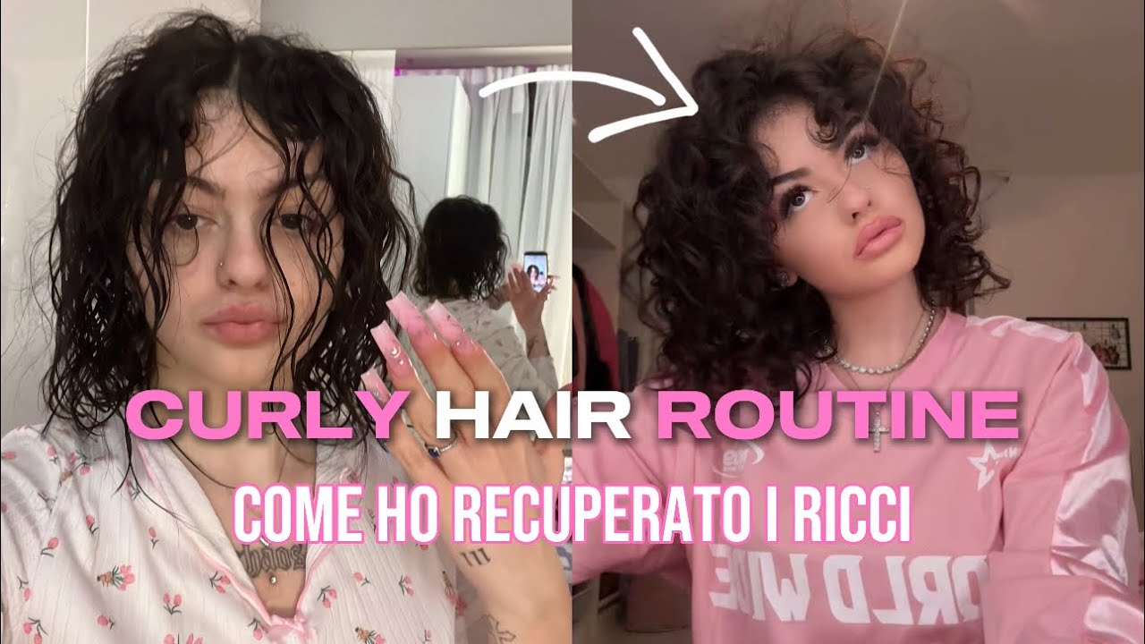 CURLY HAIR ROUTINE | come ho recuperato i miei ricci dopo 8 anni