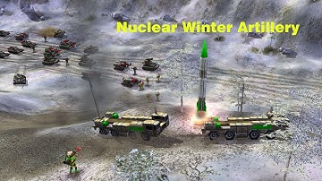 General Zero Hour Shockwave Chaos Custom Mission - Nuclear Winter Artillery