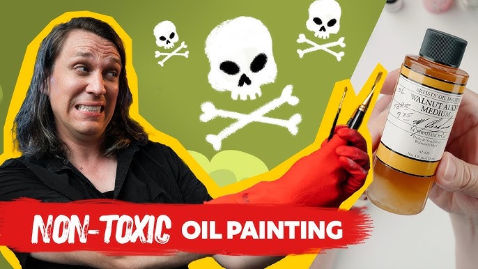 Safe Non Toxic Oil Painting // 6 Tips for Your Health 