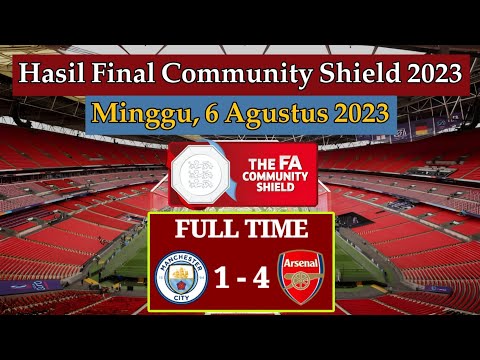 4dx x apiraja88 - Hasil Community Shield 2023 Tadi Malam - Manchester City vs Arsenal - Hasil Bola Tadi Malam