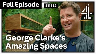 Inside Panoramic Eco-Lodge In Sussex Forest | George Clarke's Amazing Spaces | Channel 4