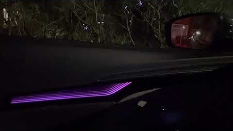 How to use Blaze cockpit (Mood Lighting) on Korando C300 Ultimate