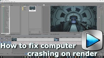 How to fix computer crashing on render