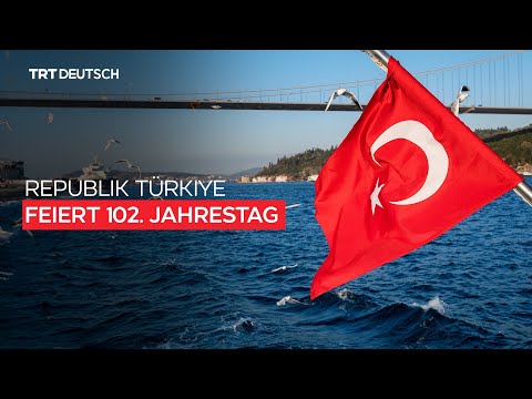 Republik Türkiye feiert 102. Jahrestag