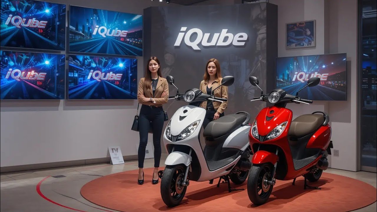 "New 2025 TVS iQube Electric Scooter LAUNCHED! ⚡ Insane Features, Range & Price Revealed!"
