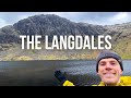 The langdale pikes  lake district solo hike